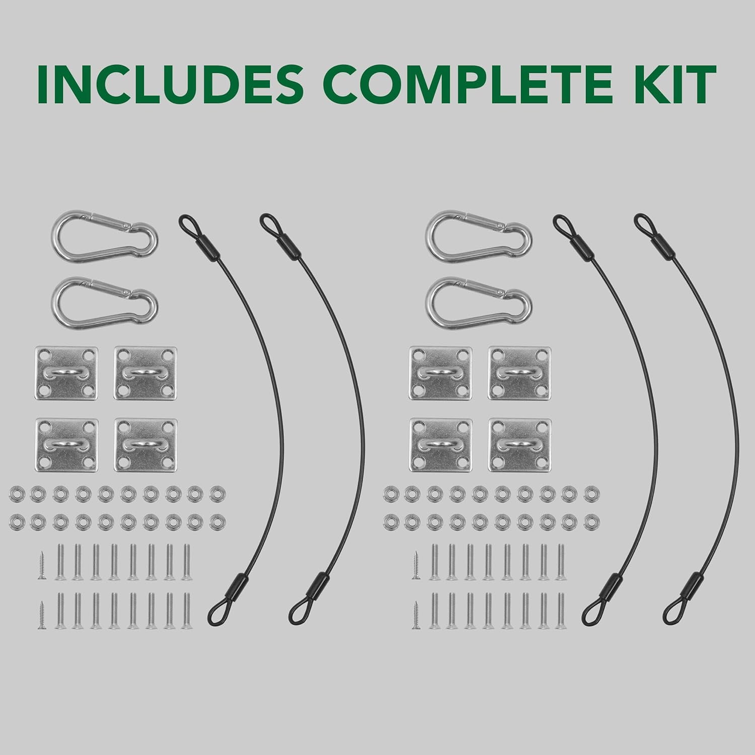 (4PackBlack Garbage Trash Can Locks with Wire Ropes Stainless Steel