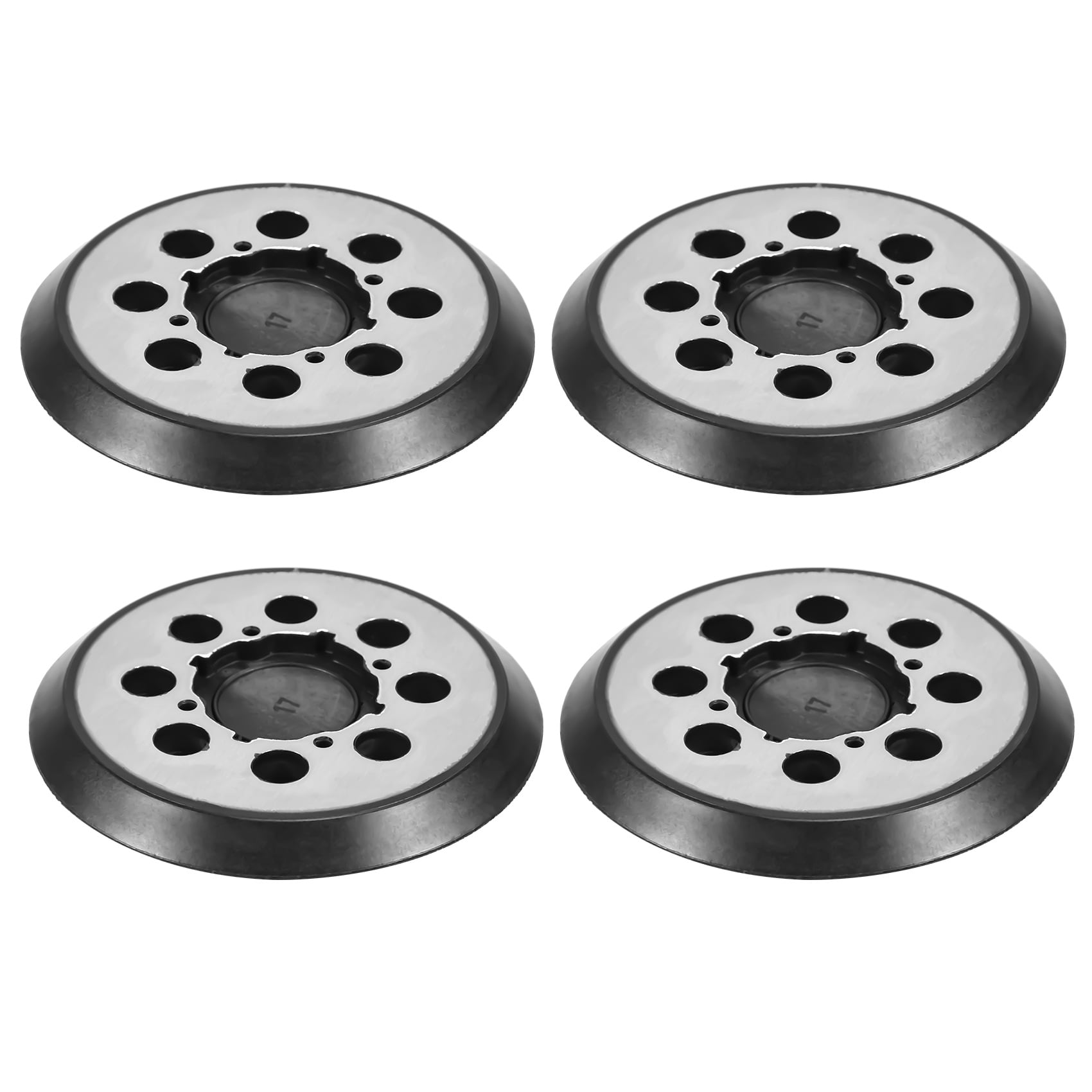 4 Packs 5 Inch 8 Hole Hook and Loop Replacement Sanding Pad Orbital