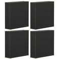 thumbnail image 1 of 5 Count (20 total) 16” x 20” Black Super Value Canvas by Artist's Loft - Acid Free Cotton Canvas for Paint - Acrylic - & Oils - Bulk 4 Pack, 1 of 6
