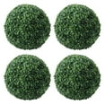thumbnail image 1 of 4 Packs of 7-inch Artificial Boxwood Ball, Artificial Topiary Ball for Outdoors, Garden Spheres Decorative for The Front Door, Porch, Backyard, Patio and Wedding, 1 of 9