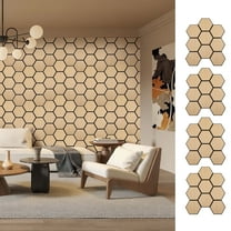 4 Packs Acoustic Wall Panels - Self-Adhesive 3D Wood Slat Wall Panel- Peel and Stick Sound Absorbing Panels for Noise Reducing - Feature Wall Decor for Home & Office