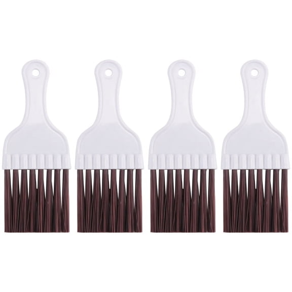4 Packs Air Conditioner Condenser Fin Cleaning Brush Refrigerator Coil Cleaning Whisk Brush Small Plastic Whisk Brush