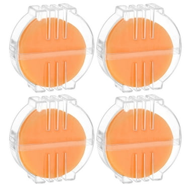 4 Packs Beeswax Thread Conditioners Thread Wax Block with Plastic Box for Quilting Sewing, Golden