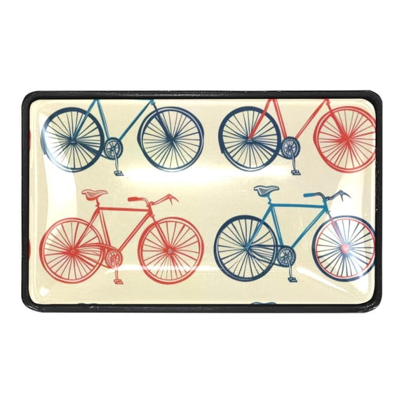4 Packs Bicycle Crystal Glass Cabinet Knobs Drawer Handles for Kitchen Cabinets Dresser Cupboard Wardrobe Pulls Handles