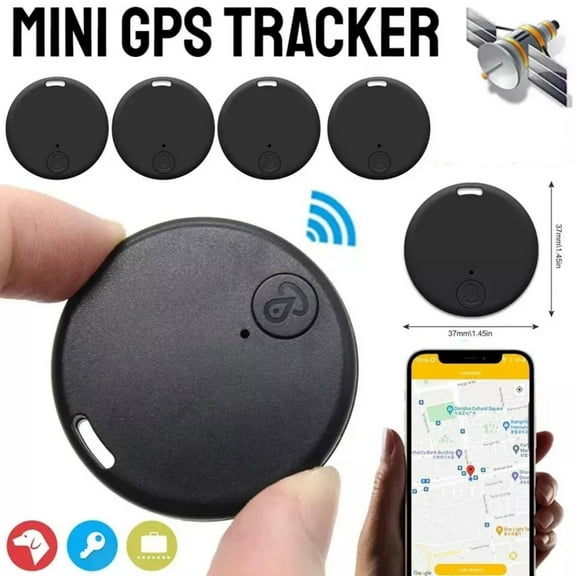 4 Packs Bluetooth Tracker,Portable GPS Tracking Mobile Tracking Anti Loss Smart Device Key Finder Locator,Trakcer Tag Locator for Keys,Luggage,Satchel,Backpack,Dog Cat etc