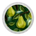 4 Packs Knobs Decorative, Pear Kitchen Knobs and Pulls