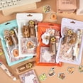 4 Packs Capybara Stationery Set, Cute Stationery Kit with Ballpoint Pen ...