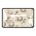 thumbnail image 1 of 4 Packs Cute Rabbits Animal Crystal Glass Cabinet Knobs Drawer Handles for Kitchen Cabinets Dresser Cupboard Wardrobe Pulls Handles, 1 of 7