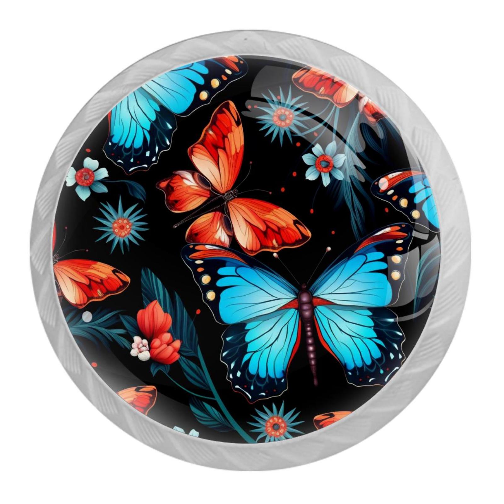 4 Packs Dresser Drawers Pulls Handles, White Kitchen Knobs