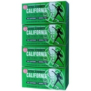 4 Packs Evergreen Leaves Brand Extra Strength California Dieters' Drink, Caffeine Free Herbal Dietary 80 Tea Bags