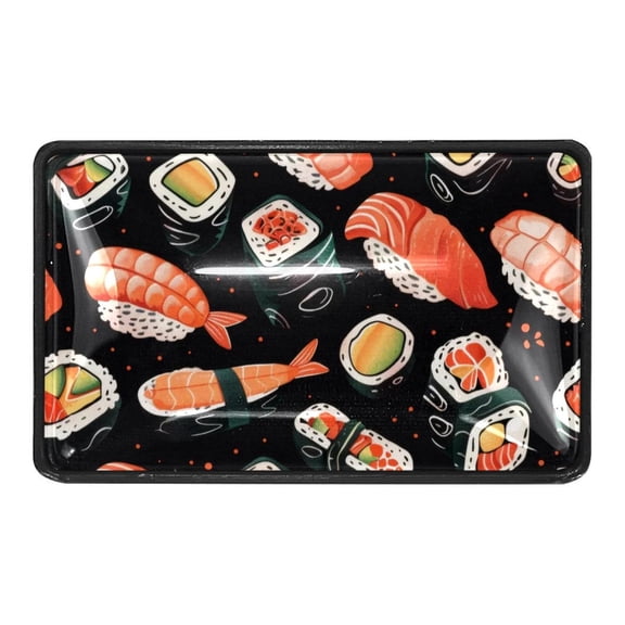 4 Packs Fish Roe Salmon Sushi Crystal Glass Cabinet Knobs Drawer Handles for Kitchen Cabinets Dresser Cupboard Wardrobe Pulls Handles