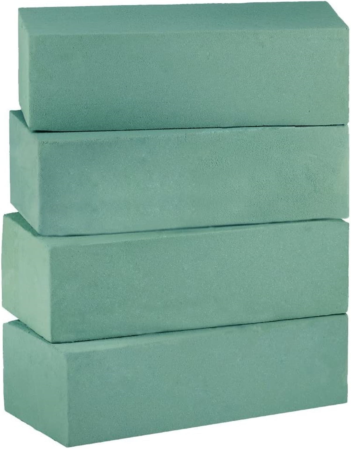 4 Packs Floral Foam Blocks Wet Dry Green Florist Styrofoam Flower Foam