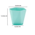 thumbnail image 1 of 4 Packs Flower Pots for Plants 16.5 Inch Large Garden Planters with Drainage Holes Lightweight Indoor Outdoor Decorative Planter for Balcony Patio Home Decor Houseplants Succulents Herbs, 1 of 3