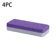 4 Packs Foot Pumice Stone for Feet Hard Skin Callus Remover and Scrubber 2-in-1 Professional Exfoliating Pumice Stone for Feet Hands Body Care