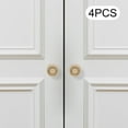 thumbnail image 1 of 4 Packs Gold Crystal Dresser Knobs Drawer Handle Pulls Cupboard Cabinet Handle Round, 1 of 5
