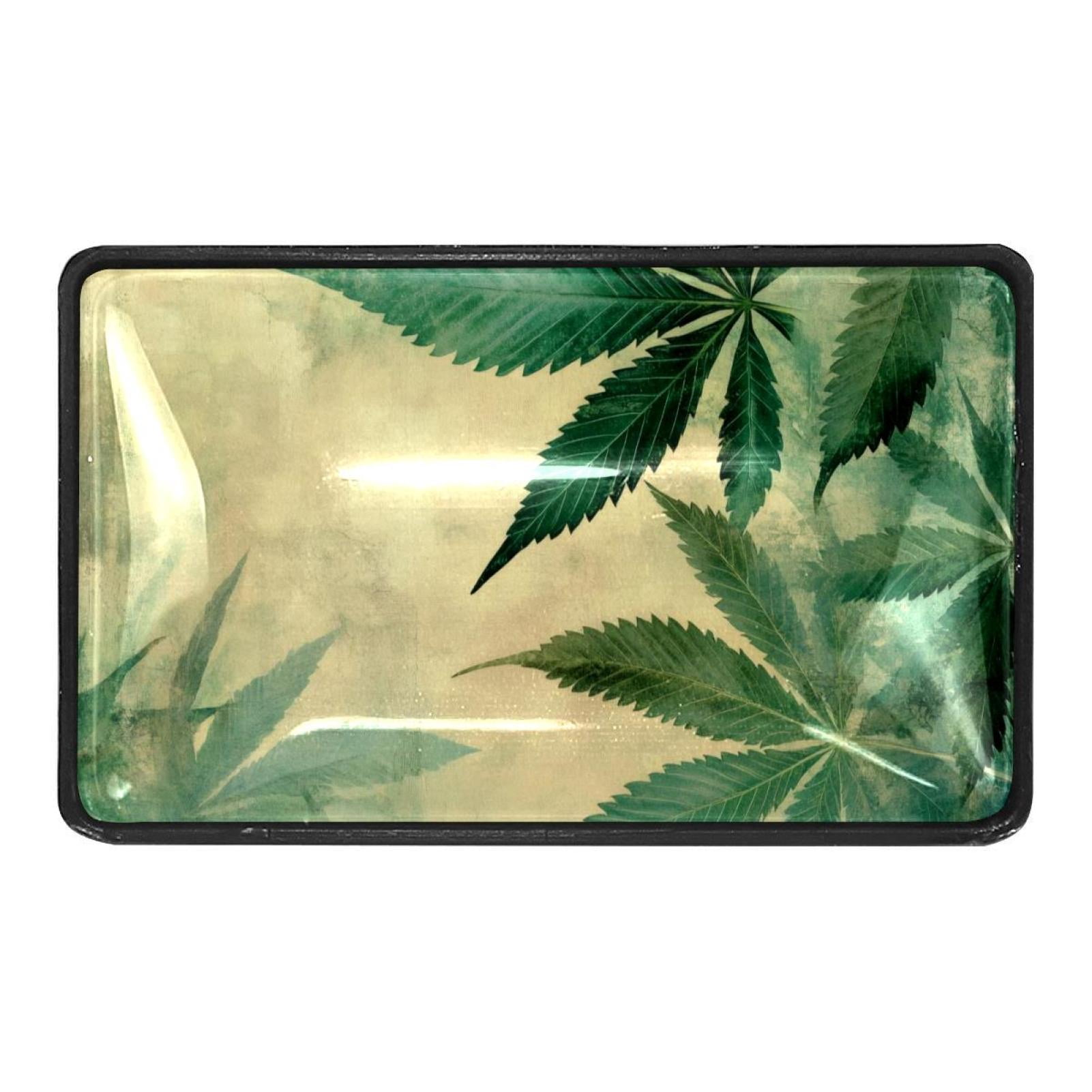 Curated visual reference: Picture Idea: 4 Packs Green Hemp Leaves Crystal Glass Cabinet Knobs Drawer