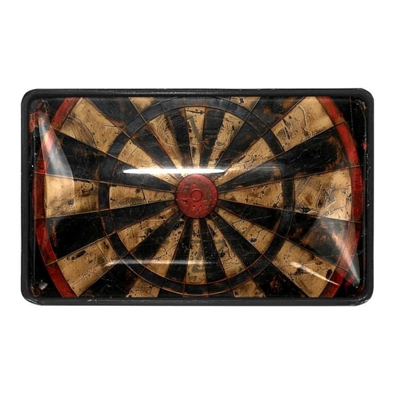 4 Packs Grunge Wood Dart Board Crystal Glass Cabinet Knobs Drawer Handles for Kitchen Cabinets Dresser Cupboard Wardrobe Pulls Handles