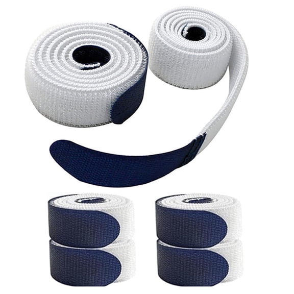 4 Packs Leg Bag Straps(Blue), Urine DFonmwinage Bag Strap Catheter Leg Bag Straps with Soft Elastic Fabric Comfortable Grips for Men Women