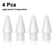 4 Packs Pen Tip for Apple Pencil Replacement Stylus Fine Nib Compatible with iPad Air Mini Pro Apple Pencil 1st Gen and 2nd Gener