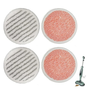 4 Packs Replacement Steam Mop Pads Compatible with Shark S7000 S7020 S7000AMZ S7001 S7001TGT Series, Steam & Scrub All-in-One Hard Floor Soft Steam Mop Refill