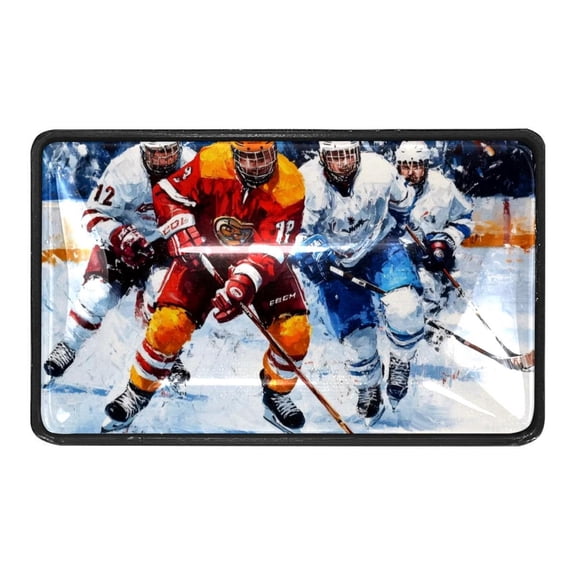 4 Packs Rink Ice Hockey Racing Crystal Glass Cabinet Knobs Drawer Handles for Kitchen Cabinets Dresser Cupboard Wardrobe Pulls Handles