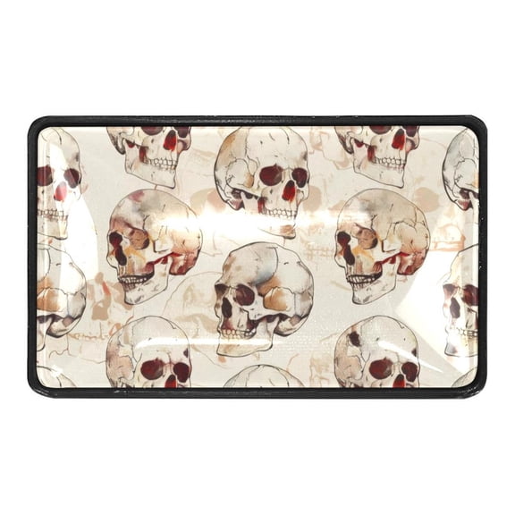 4 Packs Skull Pattern Crystal Glass Cabinet Knobs Drawer Handles for Kitchen Cabinets Dresser Cupboard Wardrobe Pulls Handles