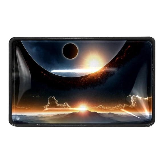 4 Packs Solar Eclipse Spectacular Crystal Glass Cabinet Knobs Drawer Handles for Kitchen Cabinets Dresser Cupboard Wardrobe Pulls Handles