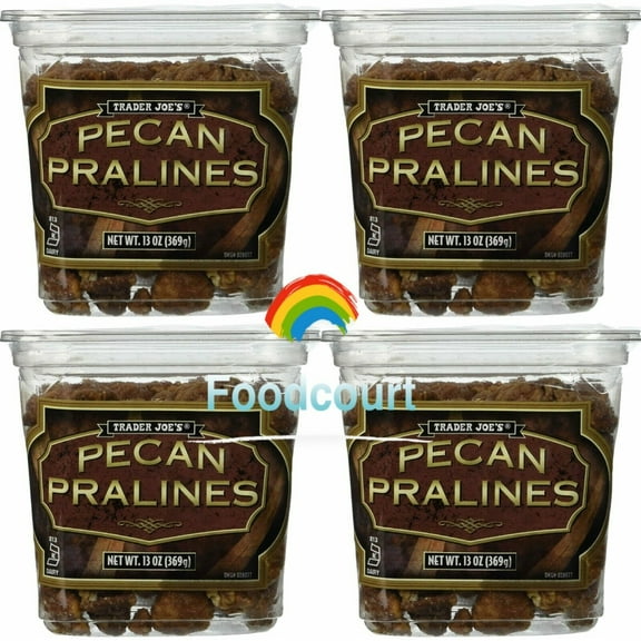 4 Packs Trader Joes Pecan Pralines 13 oz Each Pack