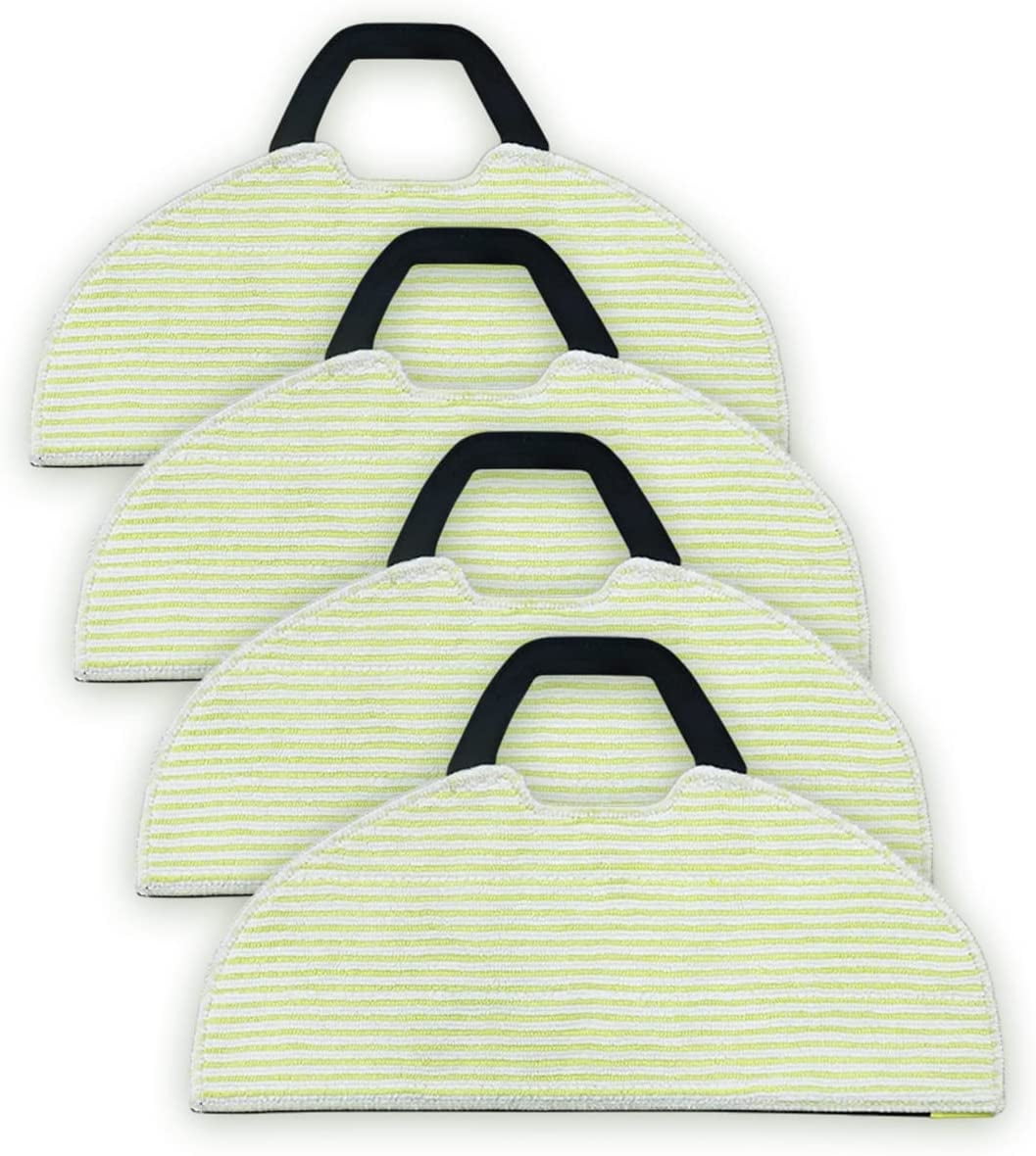 Shark Vacuum Mop Pads 4 Packs for RV2400WD, RV2610WA, RV2620WD