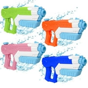 KyFree 4 Packs Water Gun for Kids Squirt Toys Outdoor Beach Swimming Pool Game Summer Party Favor
