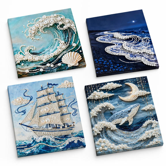 4 Packsting Kits For Adults Waves Sail12 X 16 Inch