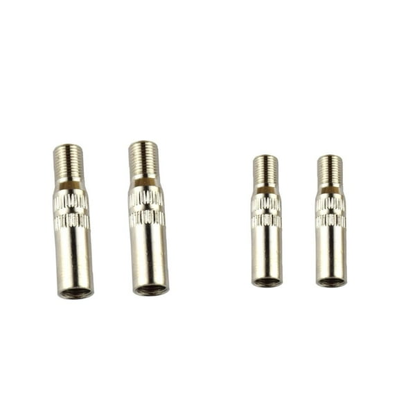 4 Packung Chrome Wheel Tire Tyre Caps Extension Adaptor for Car Motorbike Truck RVs Scooter Universal Extenders 39mm