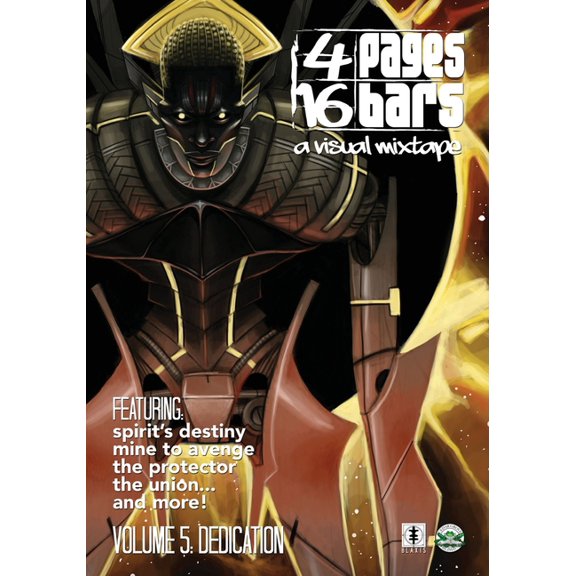4 Pages 16 Bars: A Visual Mixtape: 4 Pages 16 Bars: A Visual Mixtape Vol.05 - Dedication (Paperback)