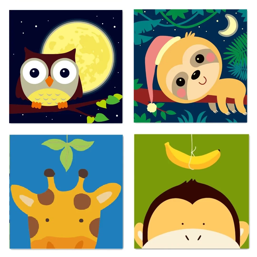 Paint By Numbers Kit For Adults Beginner, Seaside Landscape Easy Adult Paint By Number Kits On Canvas, DIY Acrylic Watercolor Oil Paint By Number For Adults Teens For Home Decor 16x20