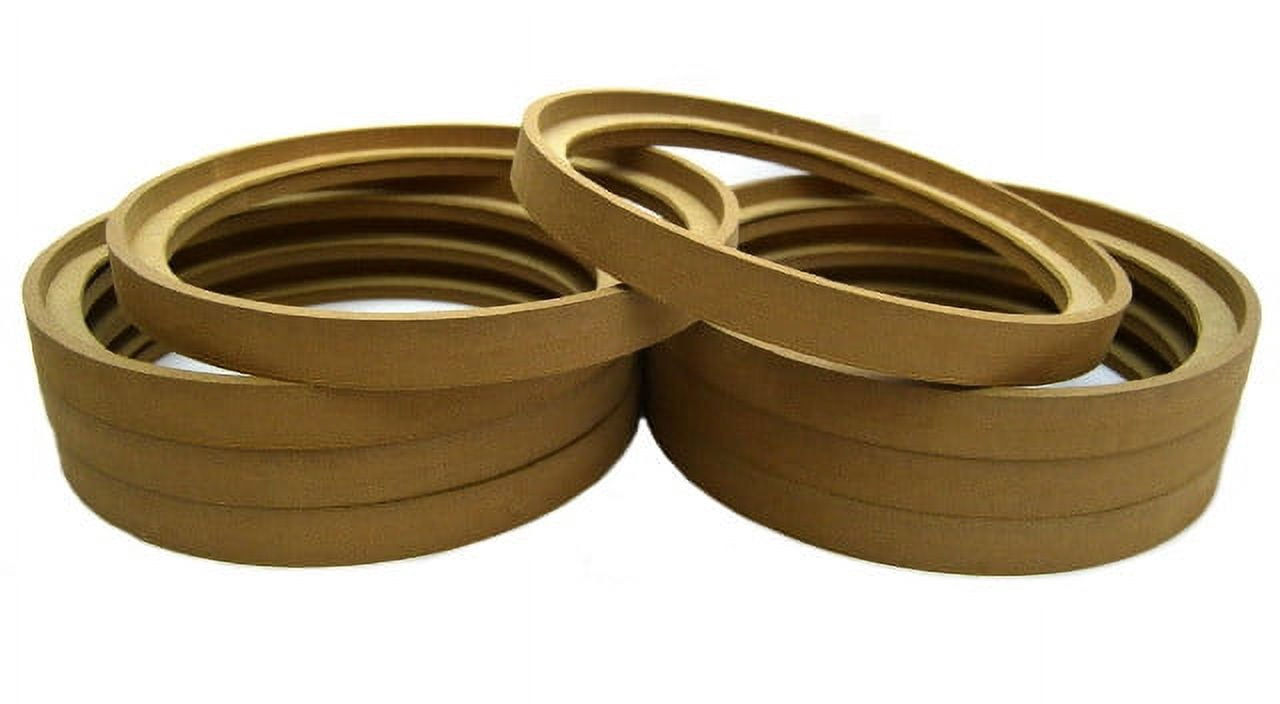 1 MDF Speaker Ring Spacer 10 In Bezel Wood 1 In Fiberglass Enclosure RING-10BZ - Foto 4