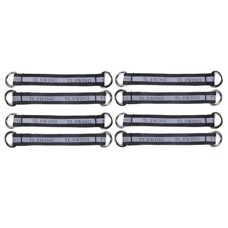 4 Pair 24cm Polyester Heavy Duty Strap Hanging Swing Strap Belts
