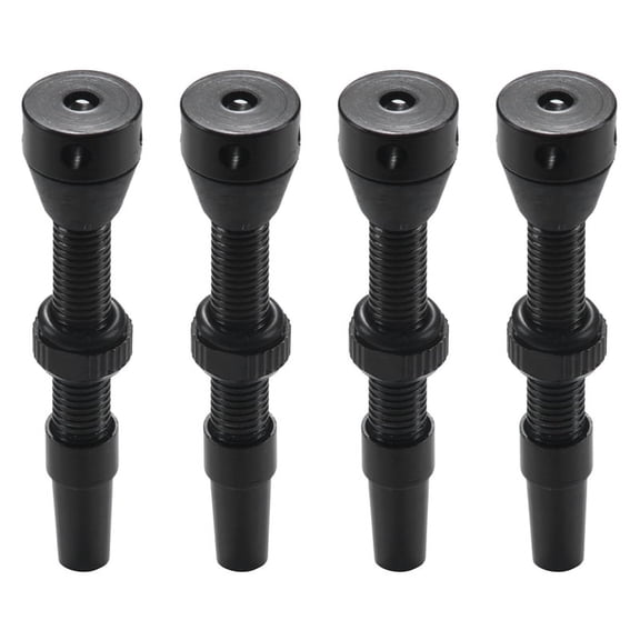 4 Pair 44mm Tubeless Air Valve for Road Bike & Tubeless Valve Stem