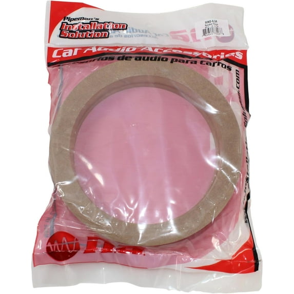 4 Pair 6.5" MDF Speaker Ring RING-6.5R Speaker Mounting Spacer Rings