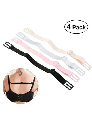 TorSor 16 Pack Bra Strap Holders for Slipping Back Clips Non-slip Buckle  Underwear Shoulder Adjustable Conceal Cross Hook Holder for Sports Yoga
