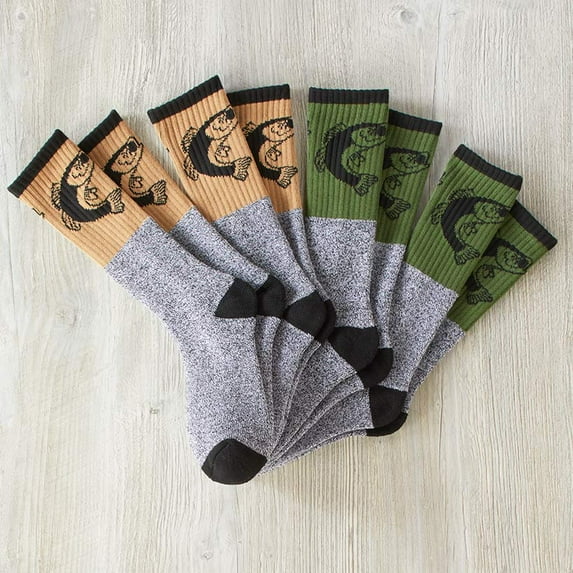 4-Pair Outdoorsman Socks - Bass