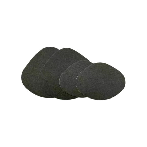 4 Pair Self Adhesive Shoe Heel Patch Repair Patches for Back of Sports Shoes, Shoes, and High Heels