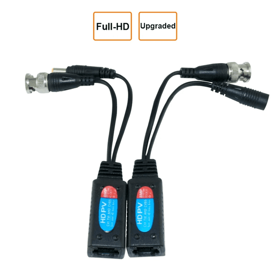 4 Pair Video Balun-As Shown