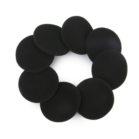 4 Pairs 65mm Replacement Comfortable Foam Earbud Pad Covers for Headset Earphones