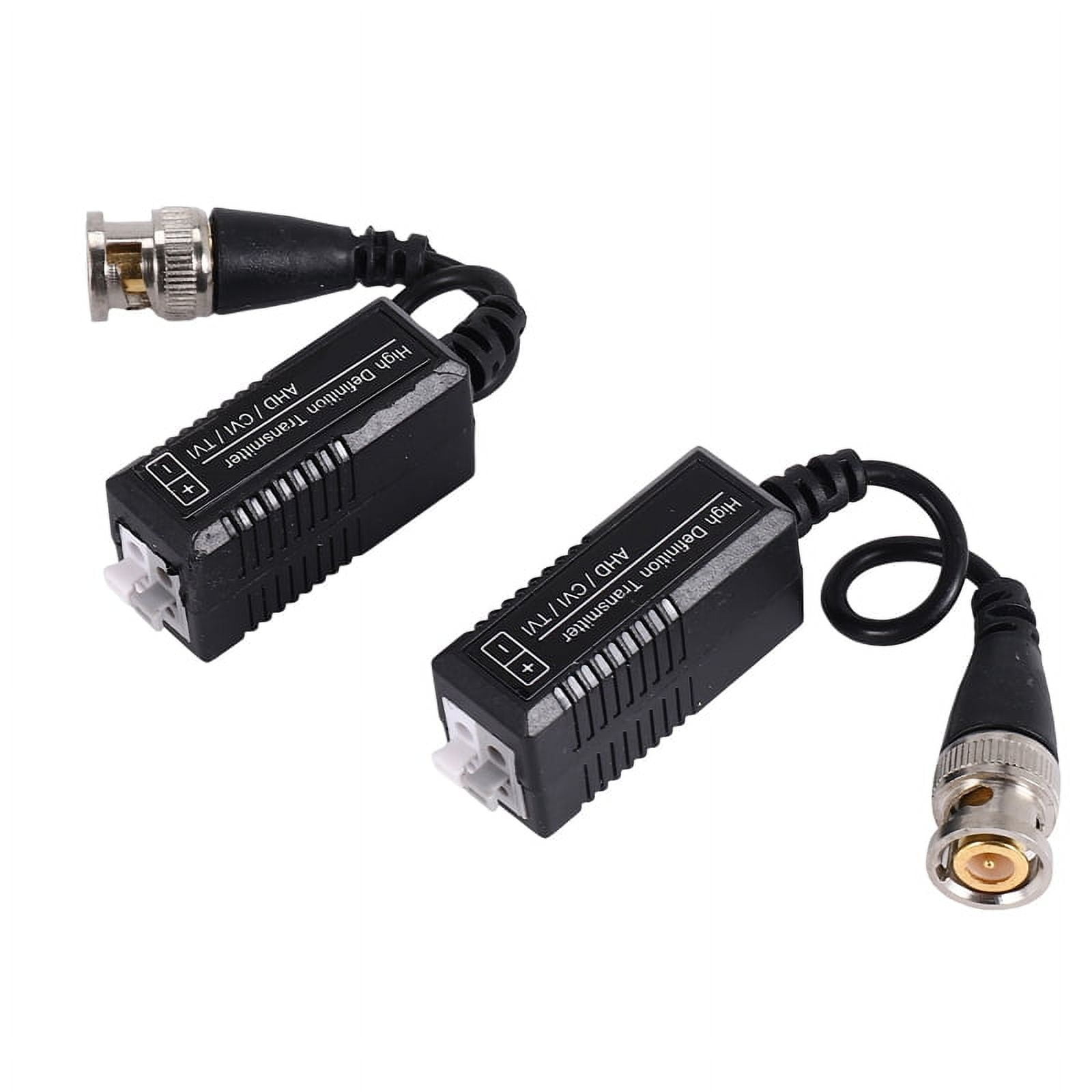 4 Pairs 8 Pieces Passive Video Balun Transmitter & Transceiver with ...