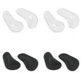 thumbnail image 1 of 4 Pairs Arch Support Shoe Inserts For Flat Feet Reusable Gel Arch Pads For Plantar Fasciitis Adhesive Arch Pad For Relieve Pressure And Feet Pain For Women And Men, 1 of 1