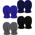 thumbnail image 1 of 4 Pairs Baby Winter Mittens 6-12 Months Toddler Gloves Infant Warm Snow Fleece Mittens for Baby Boy Girl, 1 of 5