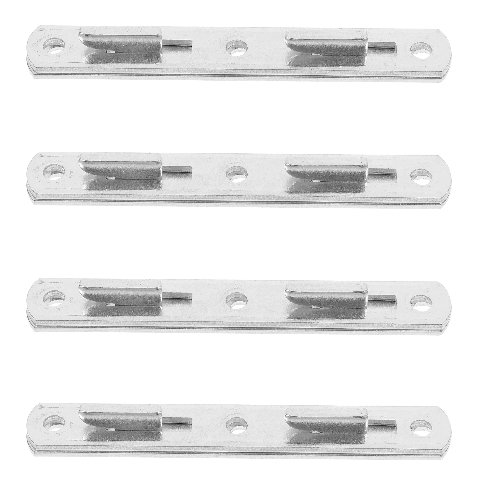4 Pairs Bed Hinge Bed Risers Thickened Single Buckle Bed Frame Brackets