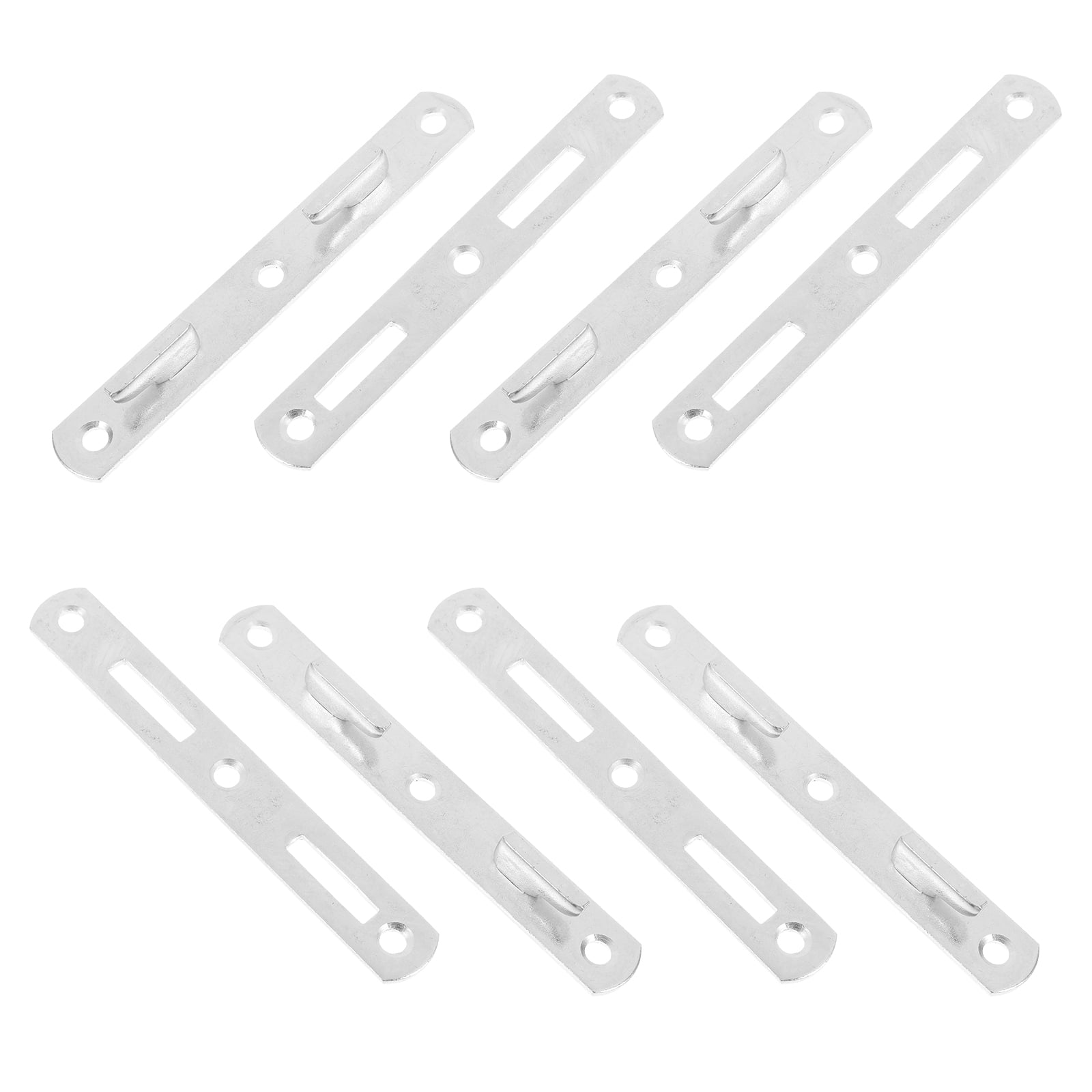4 Pairs Bed Hinge Headboard Brackets Anti Rust Prevention Frames