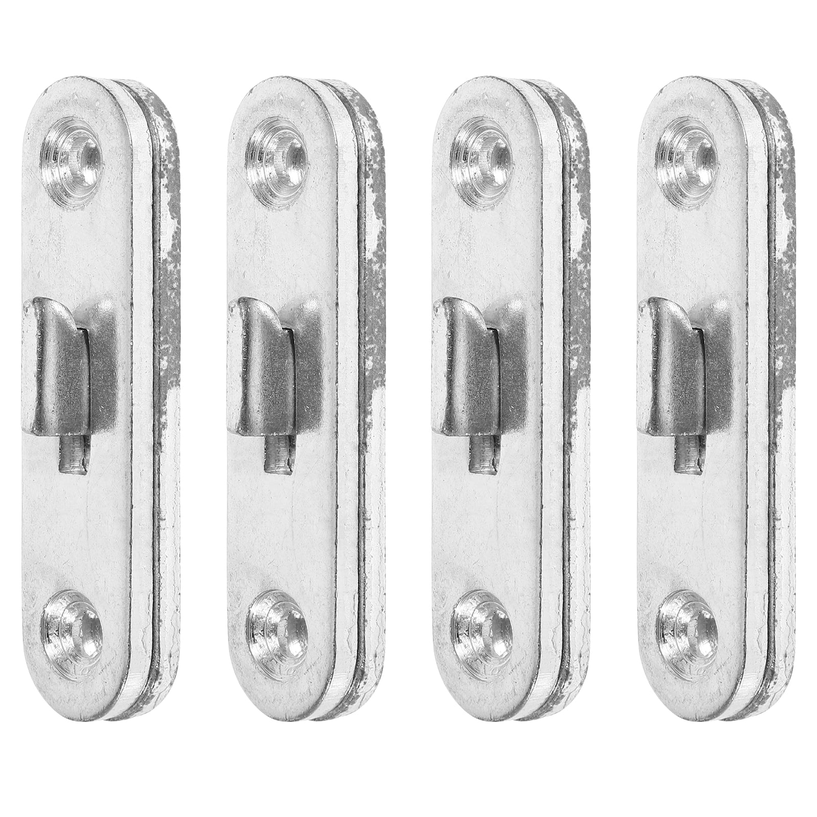 4 Pairs Bed Hinge Heavy Duty Frames Stand Headboard Hinges Brackets