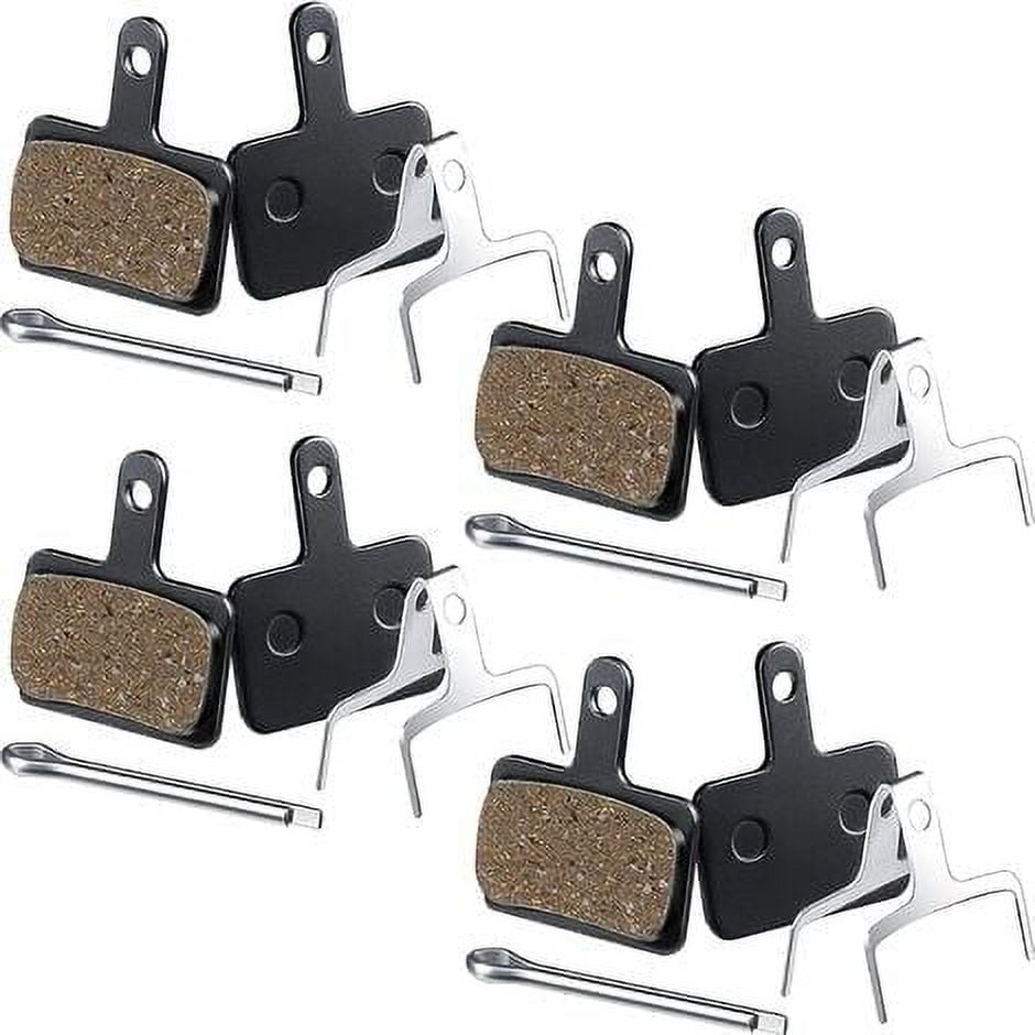 VGEBY Bike Disc Brake Pads - Resin Semi-Metallic Brake Pads For Giant DA6 DA7 DA8 & Formula ORO K18 K24, Set Of 4 With Springs & Pins